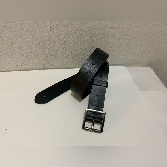 Marks and Spencer Autograph leather black belt size M - Picture 1 of 9